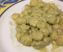 GNOCCHETTI CON CREMA DI ASPARAGI A MODO MIO