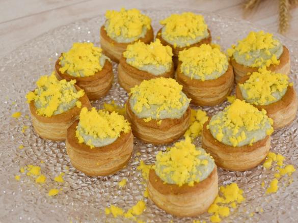 vol-au-vent (Voulevant) mimosa
