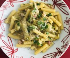 Sedanini con carciofi ( pasta risottata)