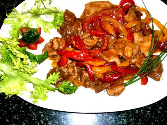 maiale agrodolce Setzchwan