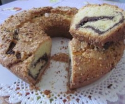 ciambella classica  con la nutella.