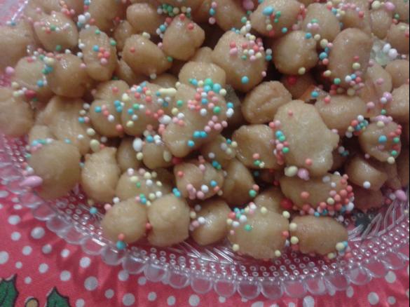 Struffoli napoletani morbidi di nonna Eliana