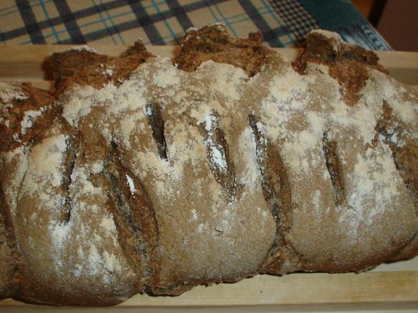 Pane con grano saraceno e semi di girasole