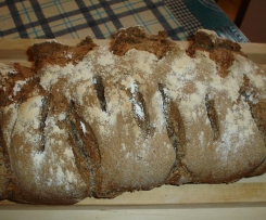 Pane con grano saraceno e semi di girasole