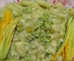 Pasta risottata con gamberi e zucchine al profumo di limone