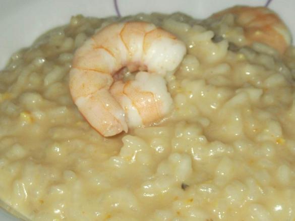 RISOTTO MARSALA E GAMBERETTI