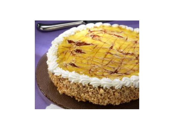 Torta delizia allo zabaione e nocciole