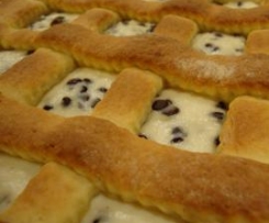 CROSTATA DI RICOTTA E GOCCE DI CIOCCOLATO