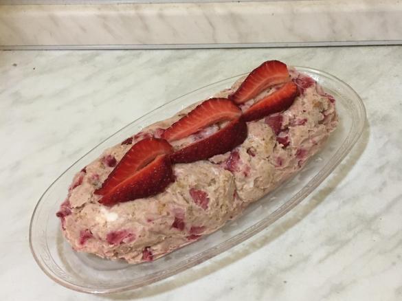 Semifreddo light allo yogurt e fragole