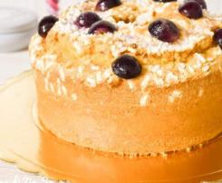 Chiffon cake  all'uva