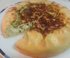 Focaccia di zucchine con p.m.