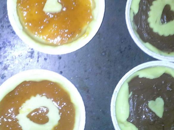 Crostatine alla marmellata o alla nutella