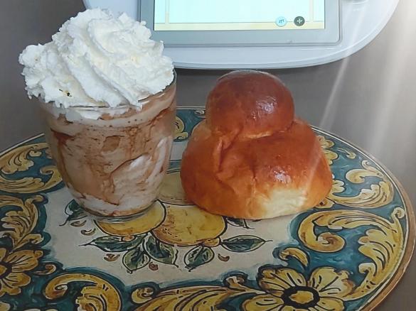 La mia Granita al caffè ☕