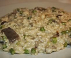 Risotto Funghi e Asparagi