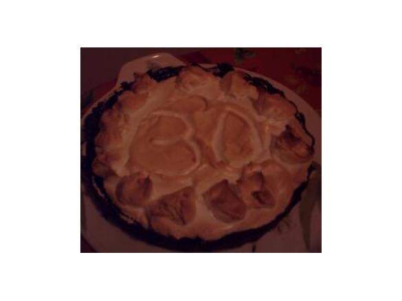 Torta al Cioccolato meringata