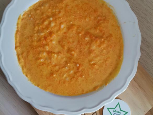 risotto con zucca e robiolia