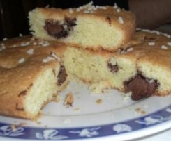 torta morbida di marmellata/cioccolato