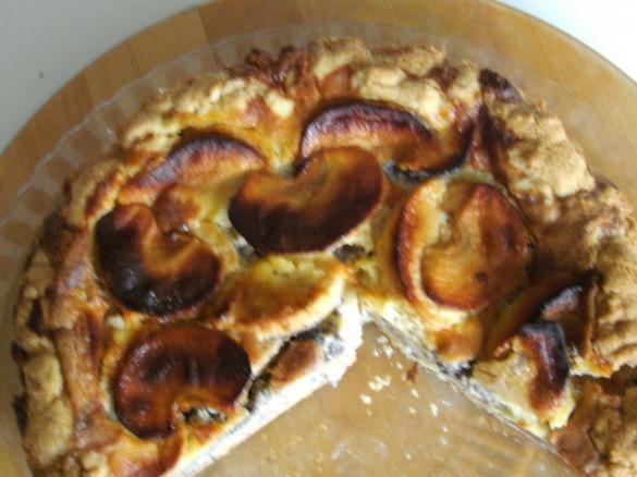 Torta di mele ai semi di papavero