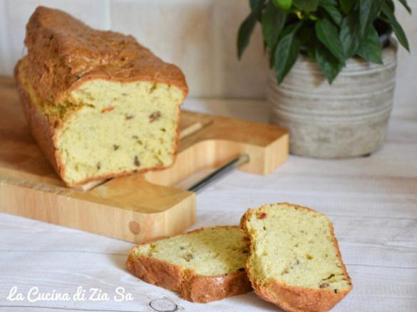 Plumcake al pesto