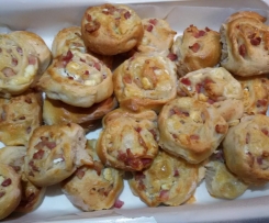 Girelle Pancetta, Feta e Pecorino