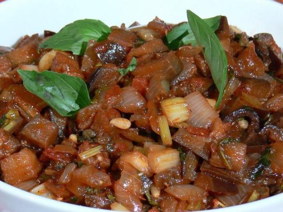 caponata di melenzane ragusana