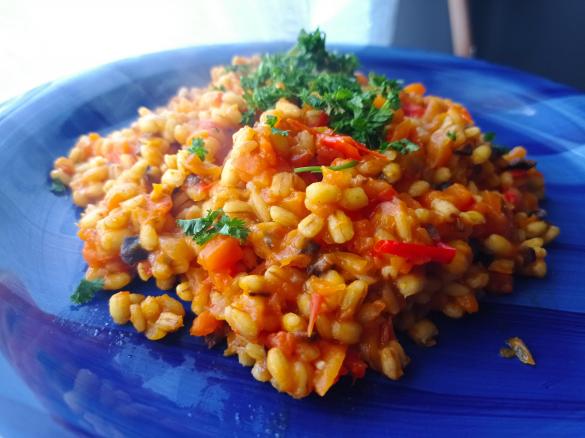 Orzo alle verdure light