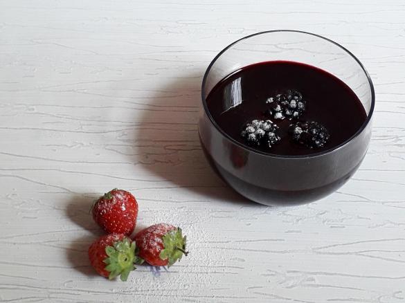 SALSA con Vino rosso  More e Miele a modo mio (contest creme dolci)