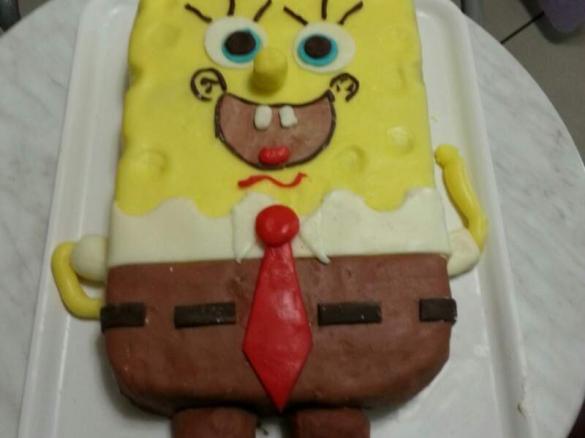 spongebob cake