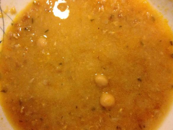Zuppa di farro e ceci
