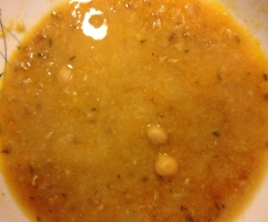 Zuppa di farro e ceci