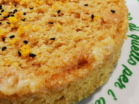 TORTA SOFFICE A VAPORE LIMONE E ARANCIA