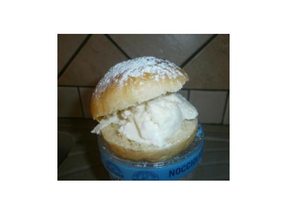 brioche per gelato