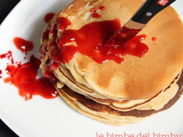 HALLOWEEN - Stabbed cinnamon pancakes della blogger Simona