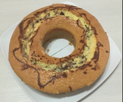 Ciambellone bianco e nero