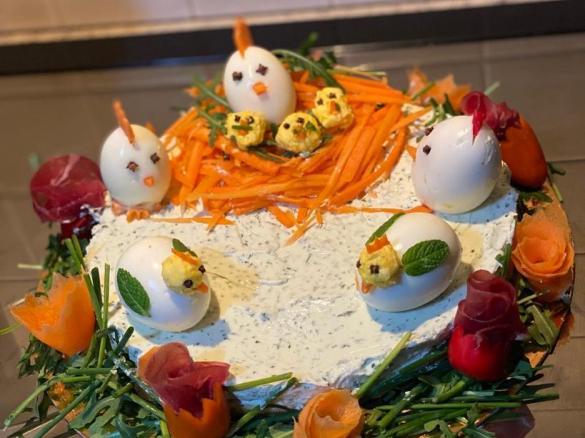 Cheesecake salata cOrtile