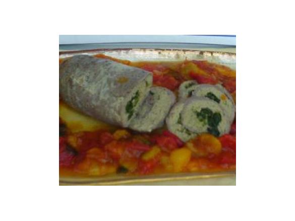 Polpettone + Peperonata