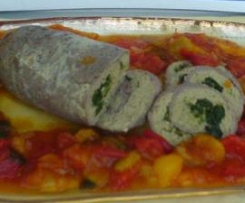 Polpettone + Peperonata