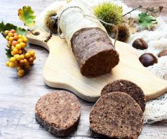 Salame di cioccolato alle castagne