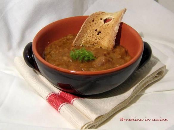 Zuppa di funghi misti "contest funghi"