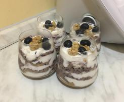 Tiramisù ai mirtilli e ricotta-Contest tiramisù estivo