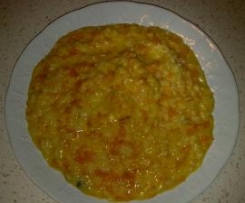 Risotto ai 2 formaggi e zucca