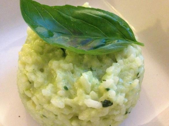 Risotto al basilico