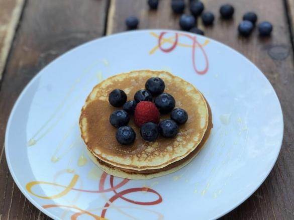 Pancake ai mirtilli