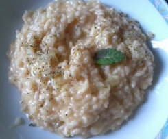 Risotto finocchi e zafferano