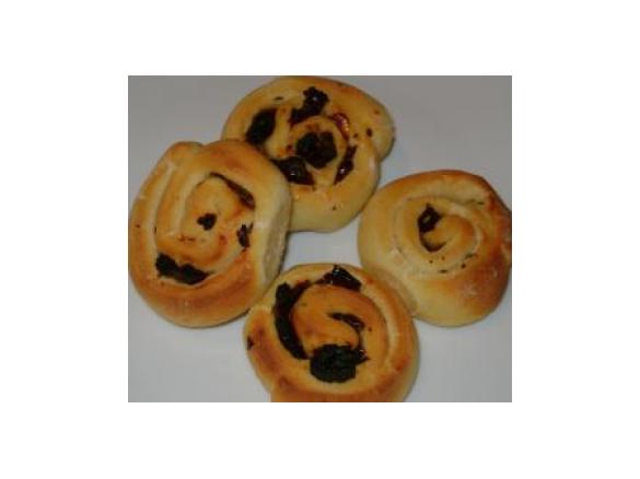 Girelle ai pomodorini secchi con lievito madre