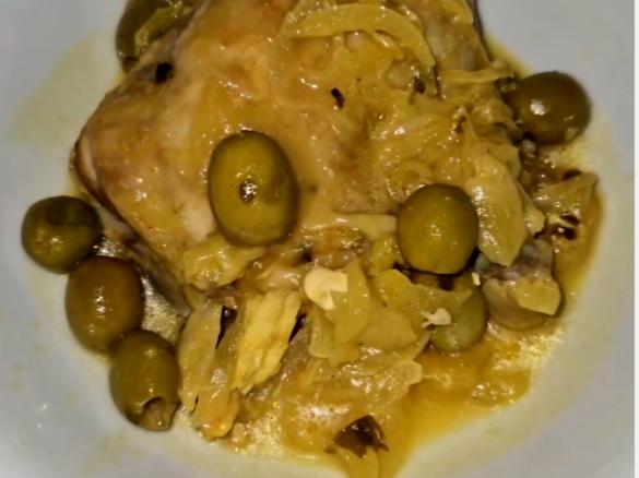 Tajine di pollo e Zafferano