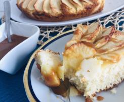 Torta di mele e cocco