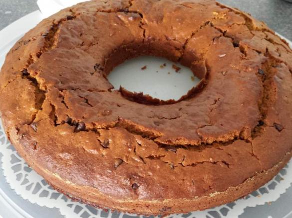 CIAMBELLA DI ZUCCA E CIOCCOLATO VEGANA