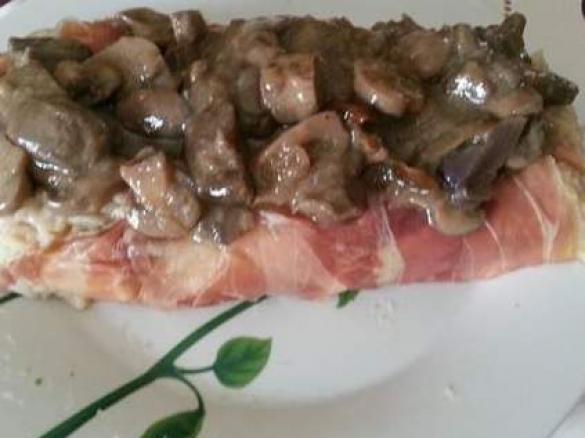 CAKE DI RISO AI FUNGHI