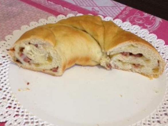 Torta rustica con albumi